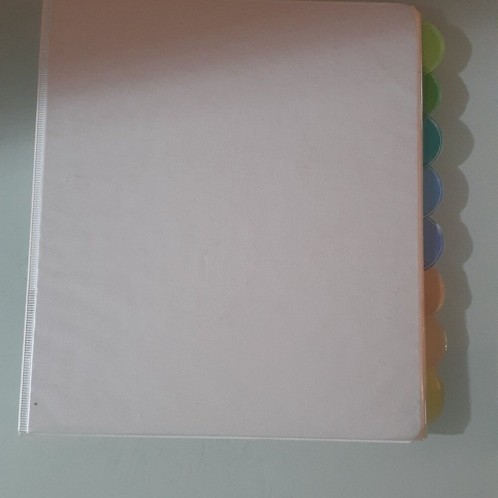 24 pc stationary 3 ring 1" binder dividers stapler staples markers pens pencils